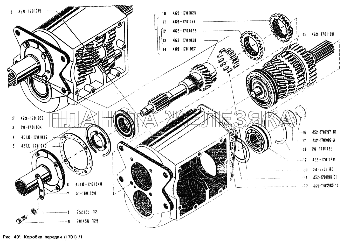 Коробка передач УАЗ-3151